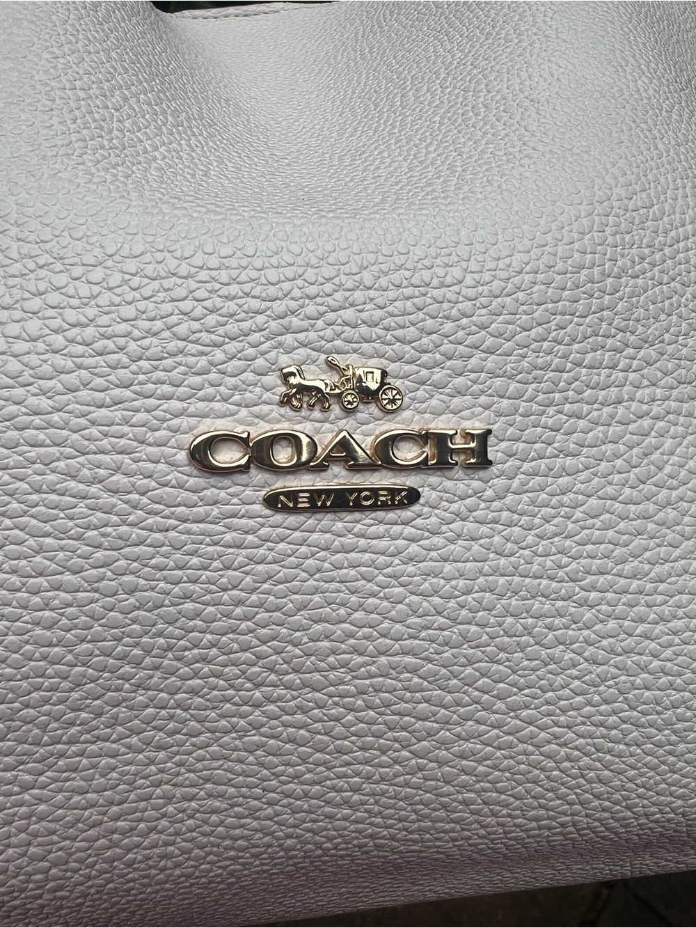 Coach Hadley Hobo in Pebbled Leather Colorblock LIGHTWEIGHT PERFECTION 😎😎😎 NWOT - Picture 8 of 17
